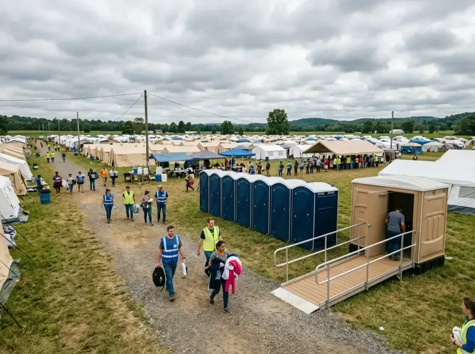 disaster-relief-camp-restrooms-010 — frequently asked questions, Dumpster & Portable Bathrooms Rental in Columbia, PA